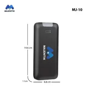 Majentik 10000 mAh Power Bank MJ-10 - Three