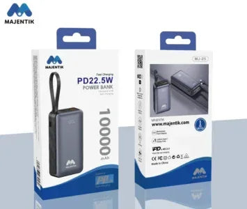 Majentik 10000 mAh Power Bank MJ-25 - Three