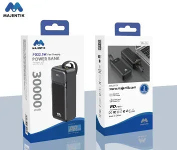 Majentik 30000mAh Power Bank MJ-16 - Three