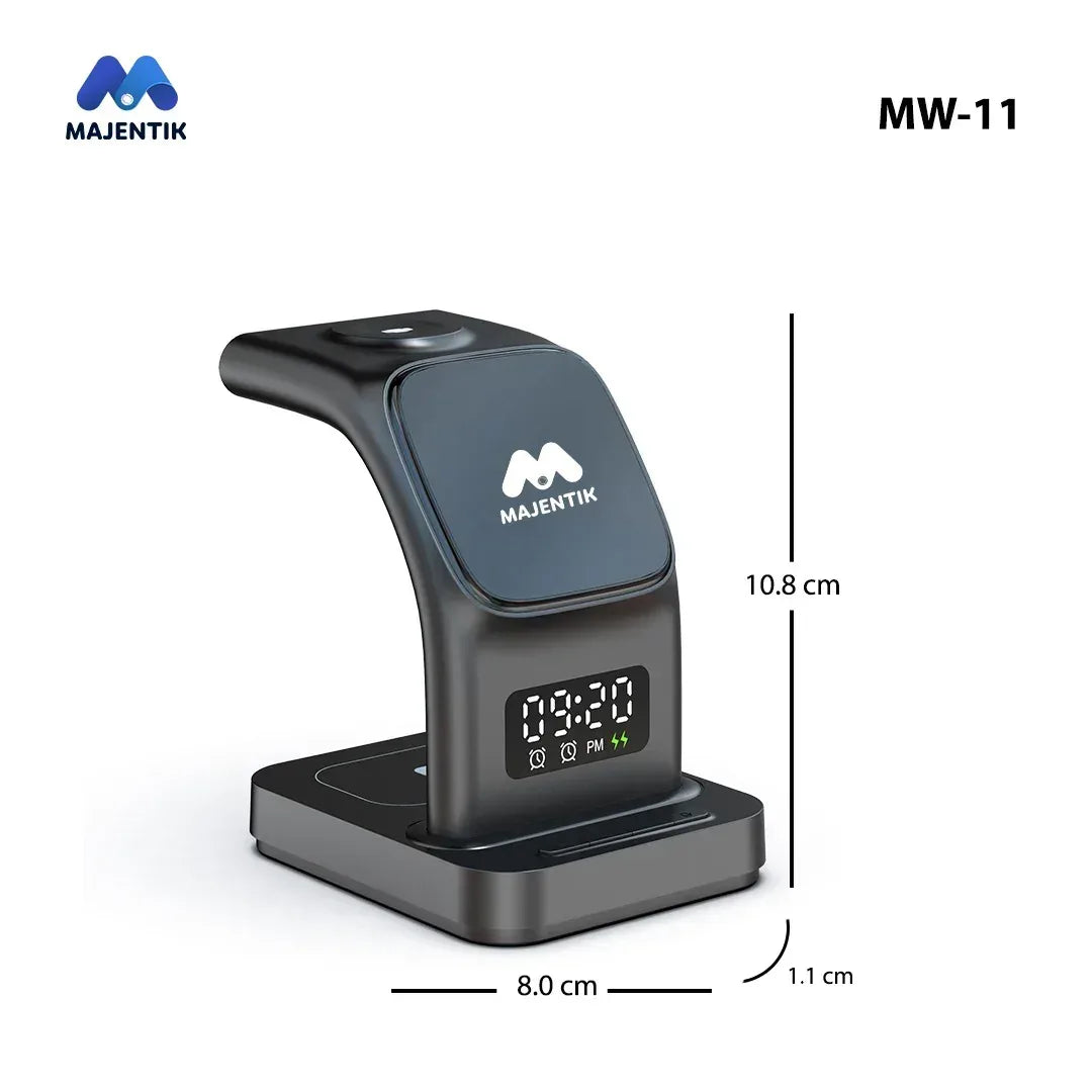 Majentik 3 in 1 Wireless Charger MW-11 - Three