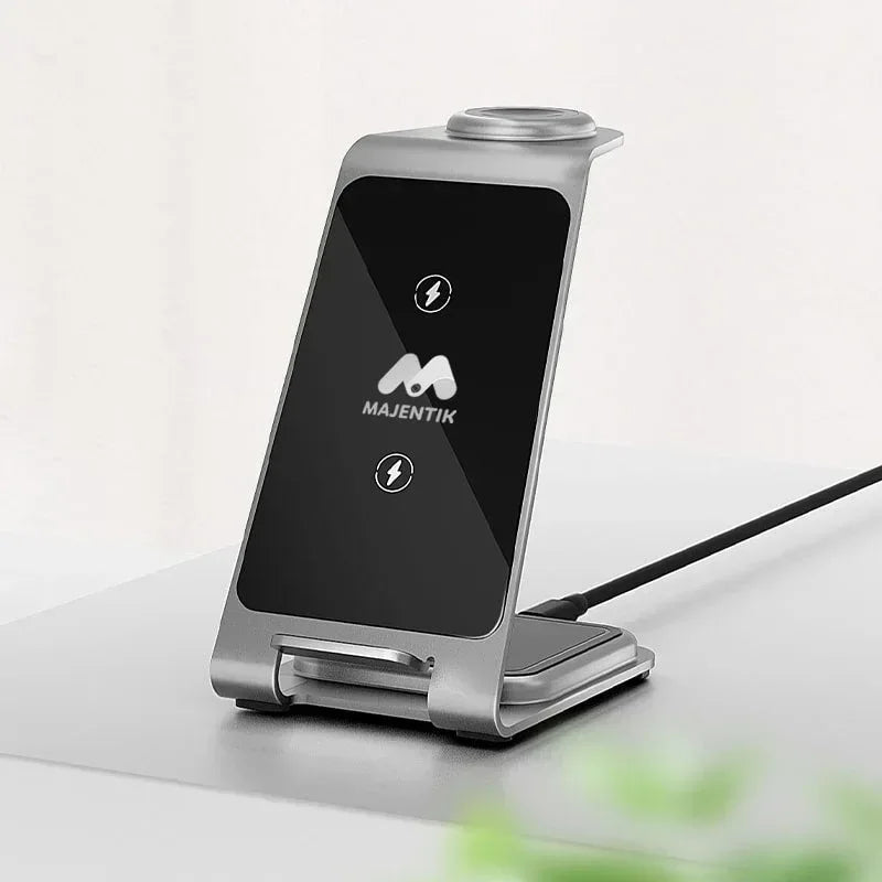Majentik 3 in 1 Wireless Charger MW-15 - Three