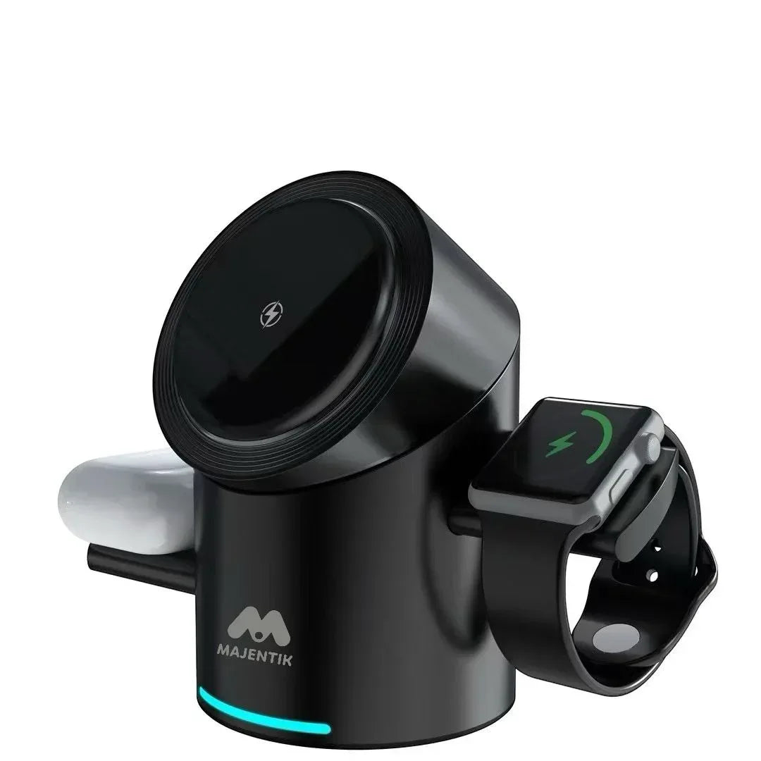 Majentik 3 in 1 Wireless Charging Station MW-20 - Three