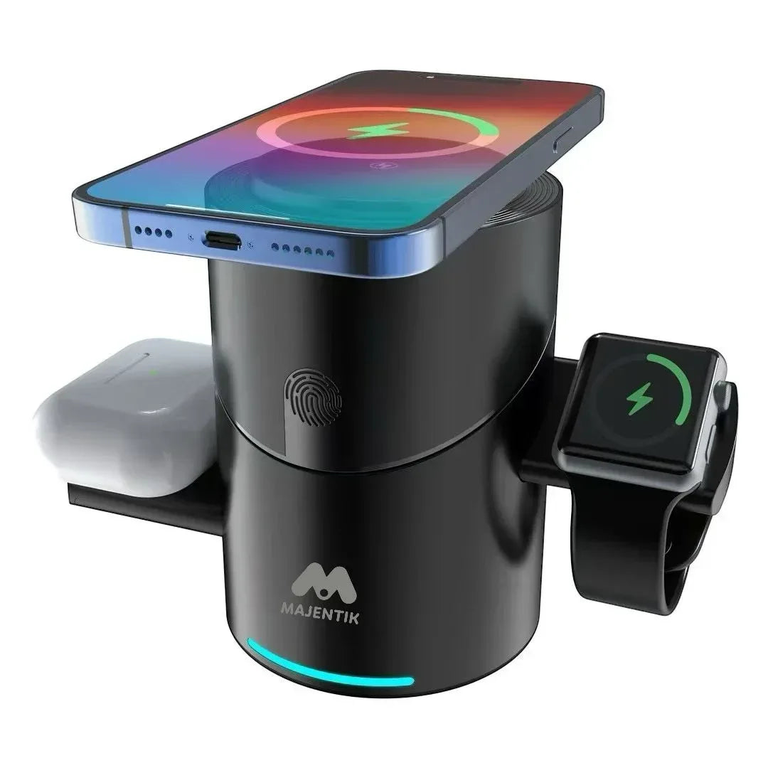 Majentik 3 in 1 Wireless Charging Station MW-20 - Three