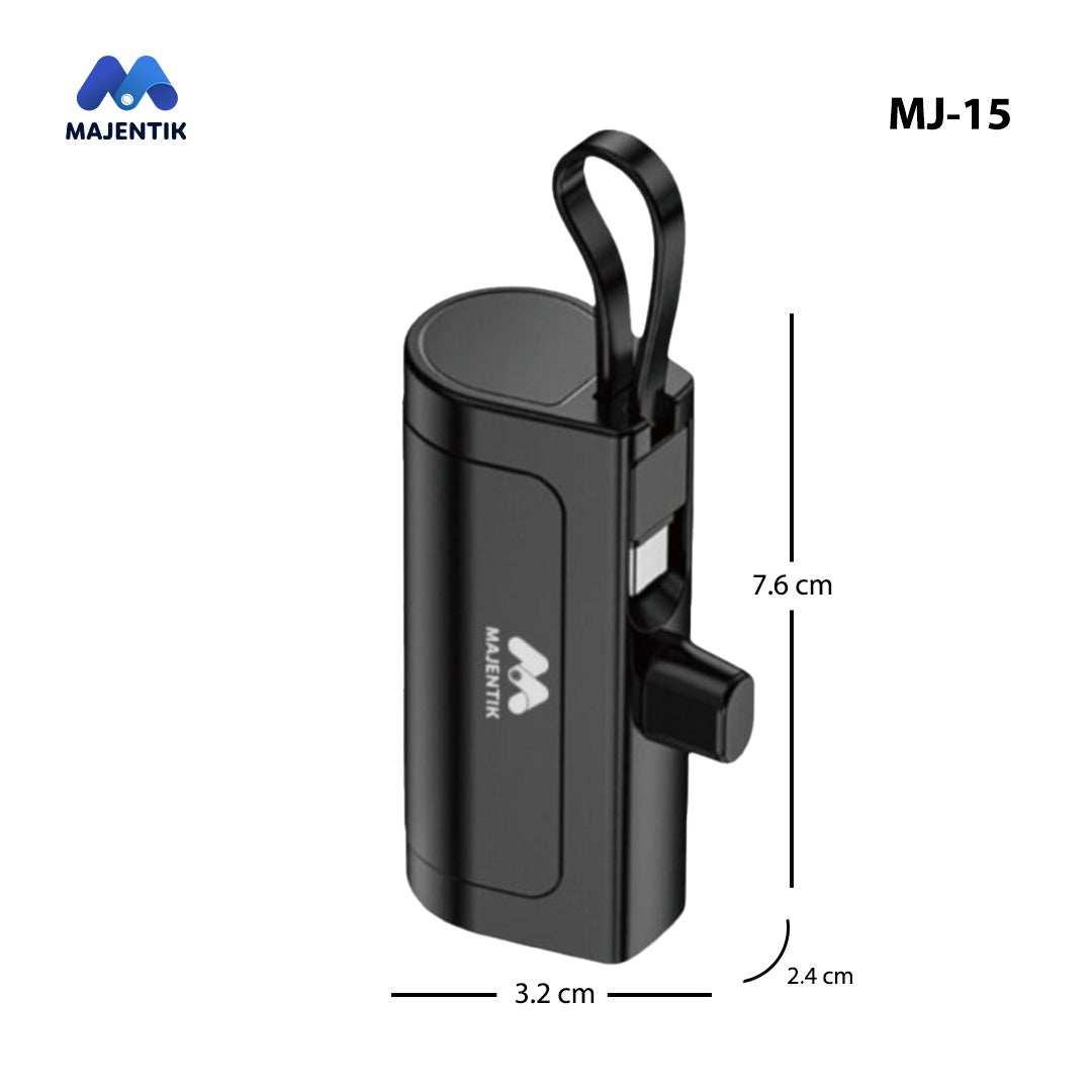 Majentik 5000mAh Power Bank MJ-15