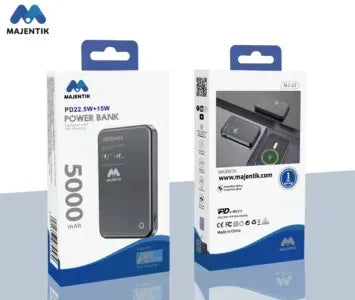 Majentik 5000 mAh Power Bank MJ-23 - Three
