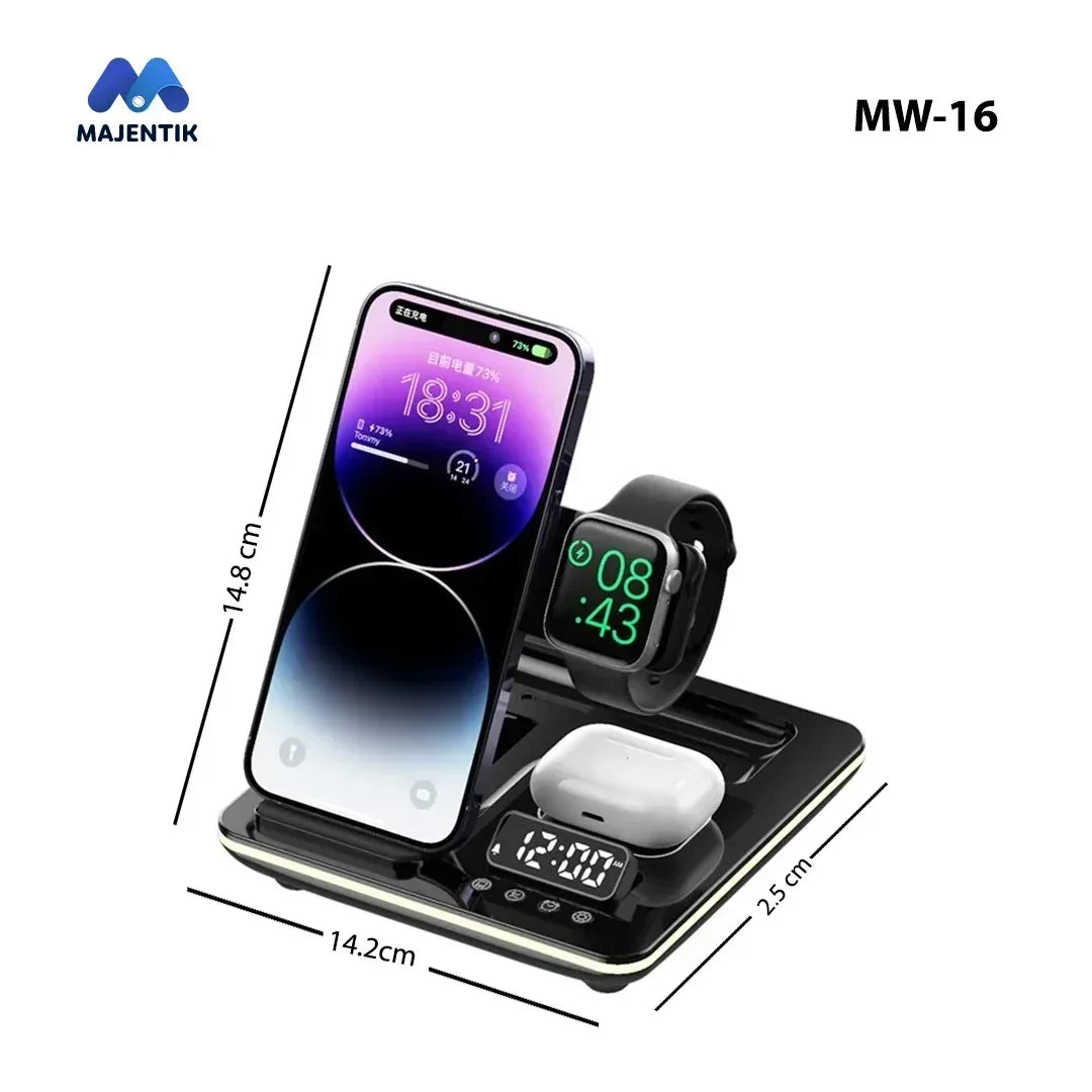 Majentik 5 in 1 Wireless Charger MW-16 - Three