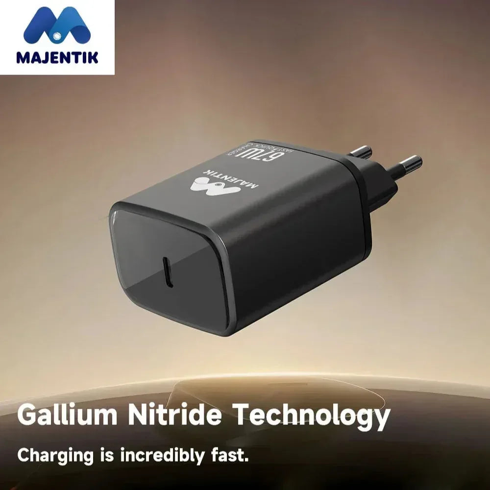 Majentik Type-C 67W Wall Charger MC-007 - Three
