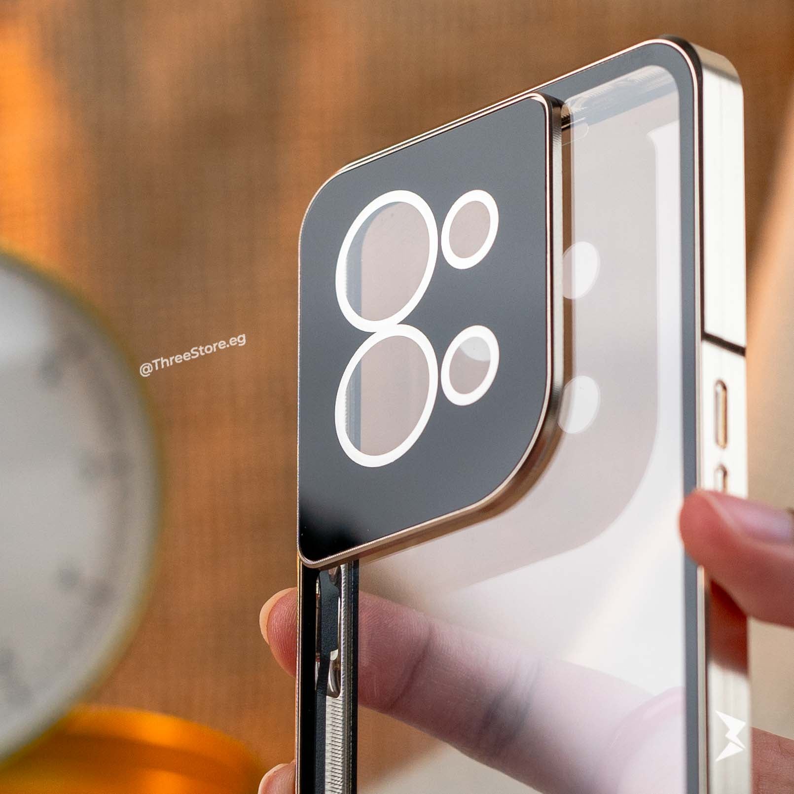 Full Body Metal Camera Protection Case Oppo Reno 8 5G