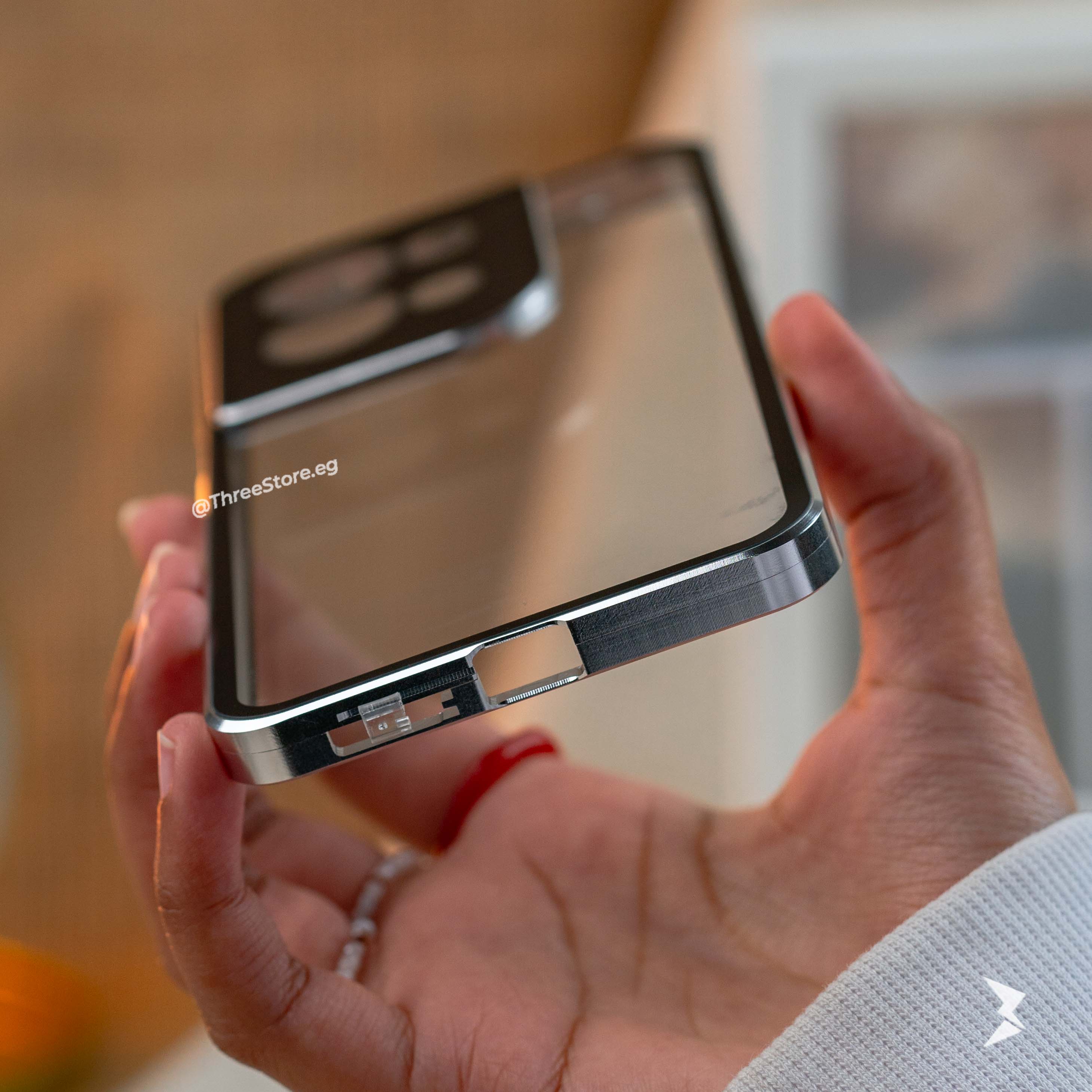 Full Body Metal Camera Protection Case Oppo Reno 8 5G