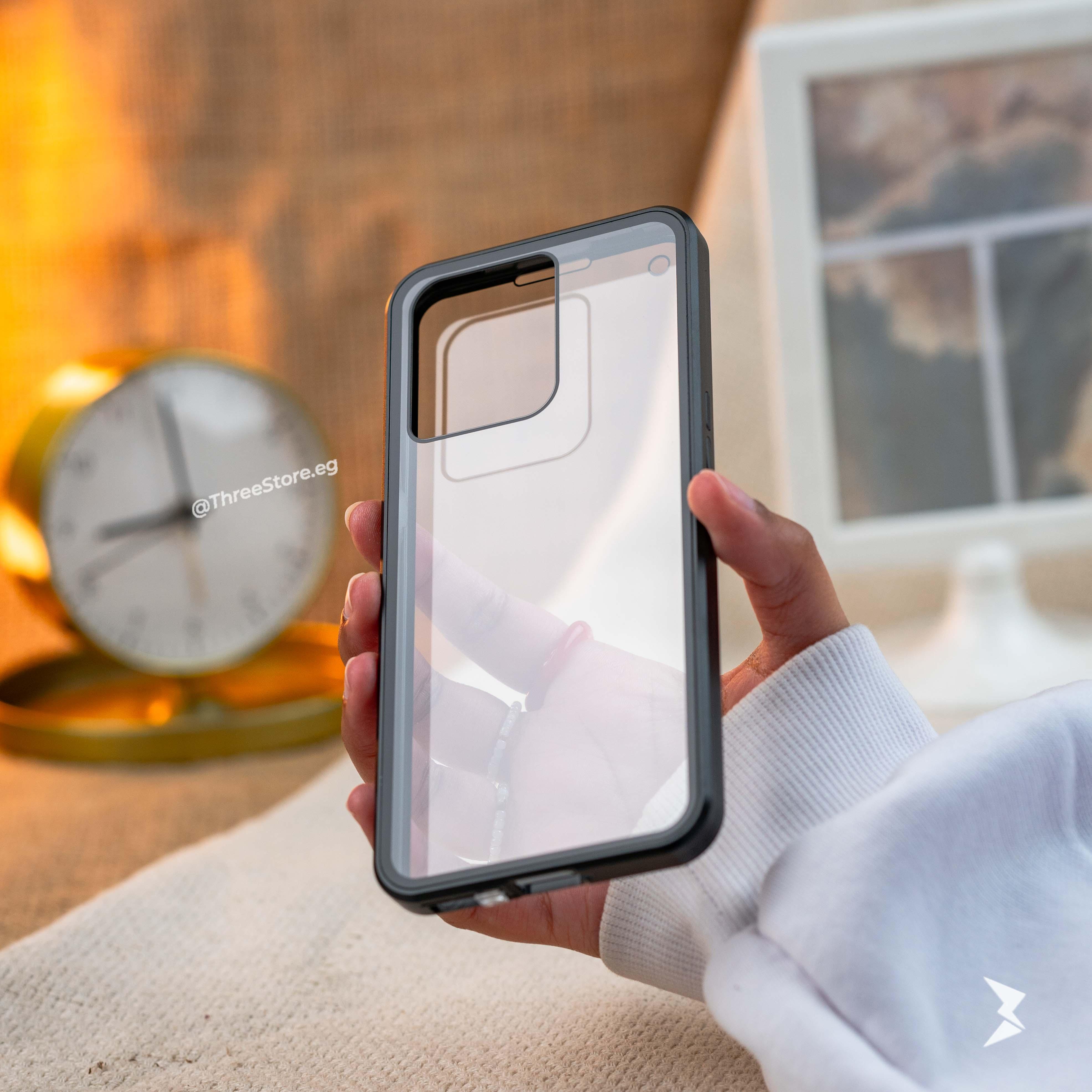 Full Body Metal Camera Protection Case Oppo Reno 8 5G - Three