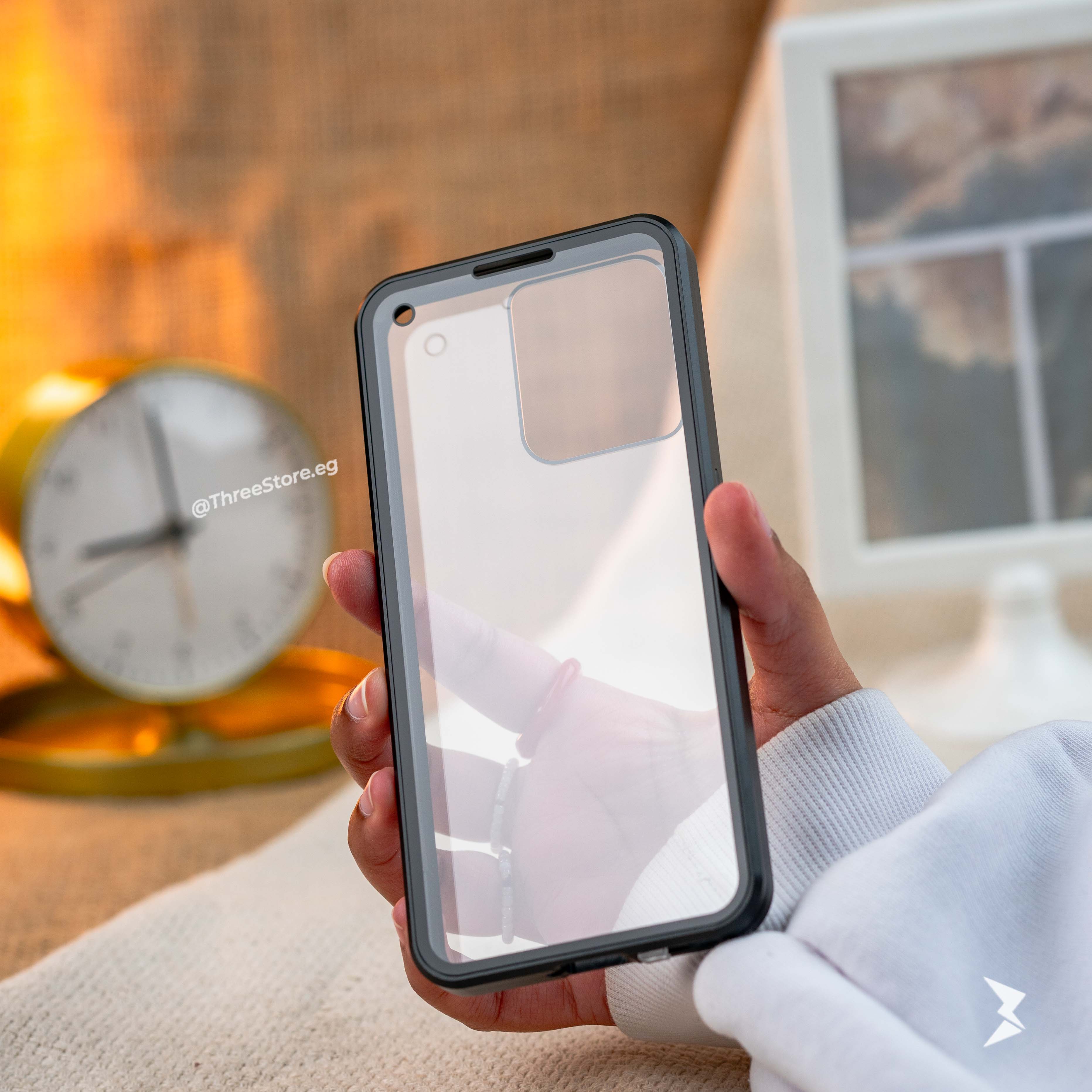 Full Body Metal Camera Protection Case Oppo Reno 8 5G