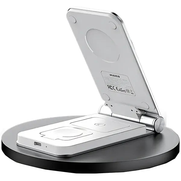 Maxco 15W 3 in 1 Foldable Wireless Charger 15W Mw08
