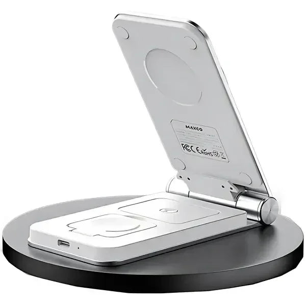Maxco 15W 3 in 1 Foldable Wireless Charger 15W Mw08 - Three