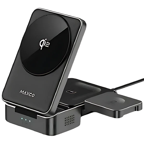 Maxco 3 in 1 Magnetic Wireless Charger 15W MW13