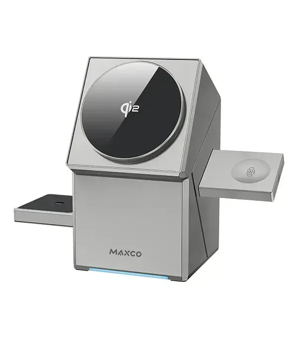 Maxco Geometry Series 3 in1 Wireless Charger 15W MW11 - Three