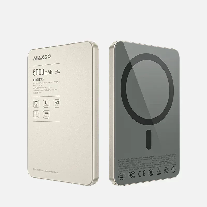 Maxco Legend Super Slim Magsafe Power Bank MP28 - Three