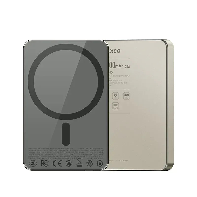 Maxco Legend Super Slim Magsafe Power Bank MP29 - Three