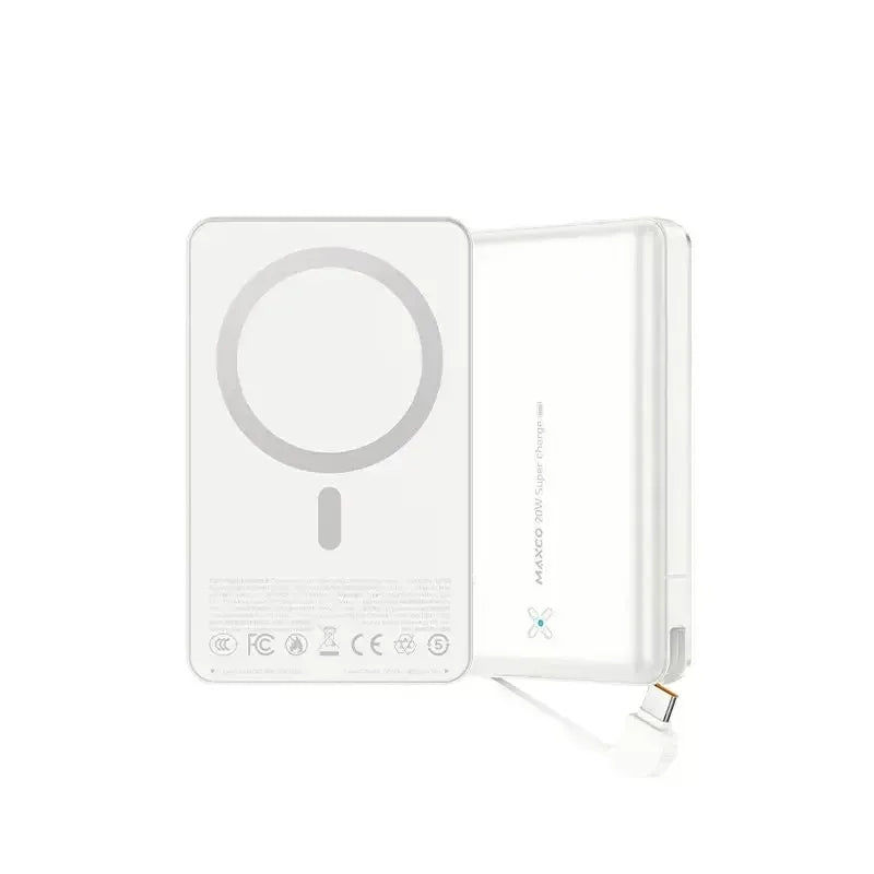 Maxco Magnetic Fast Charging Power Bank 10000mAH 20W MP36 - Three