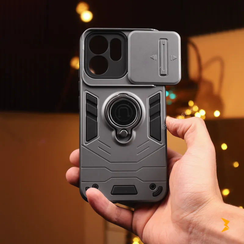 FixedSheild With Holder Case Oppo Reno 14F