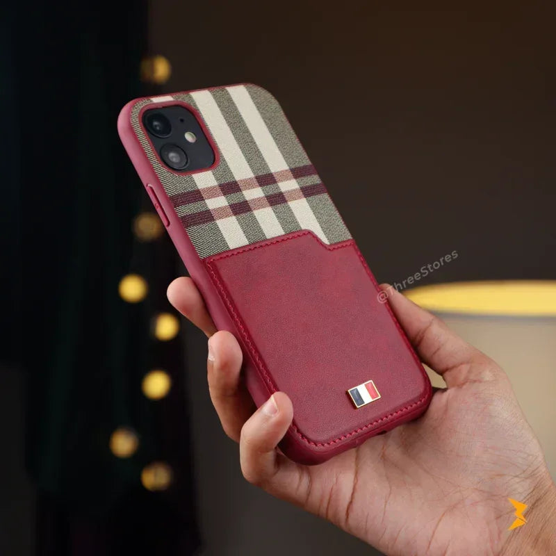 Mentor Wallet Fabric Case iPhone 11 - Three