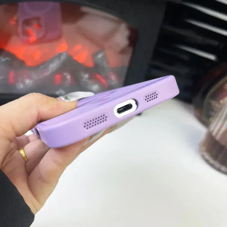 Mesh Heat Dissipation Magsafe Case iPhone 11 Pro Max - Three