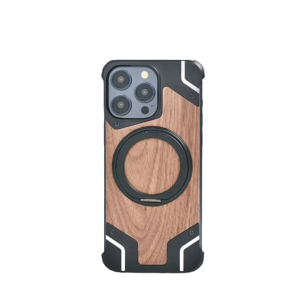 Metal Axis Magsafe Stand Case iPhone 16 Pro Max - Three