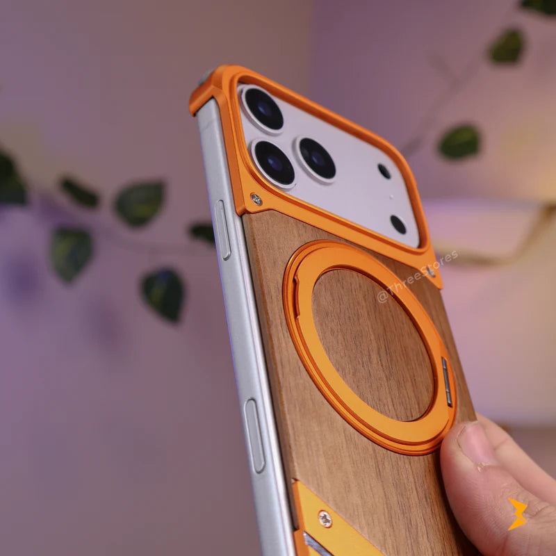 Metal Axis Magsafe Stand Case iPhone 17 Pro Max