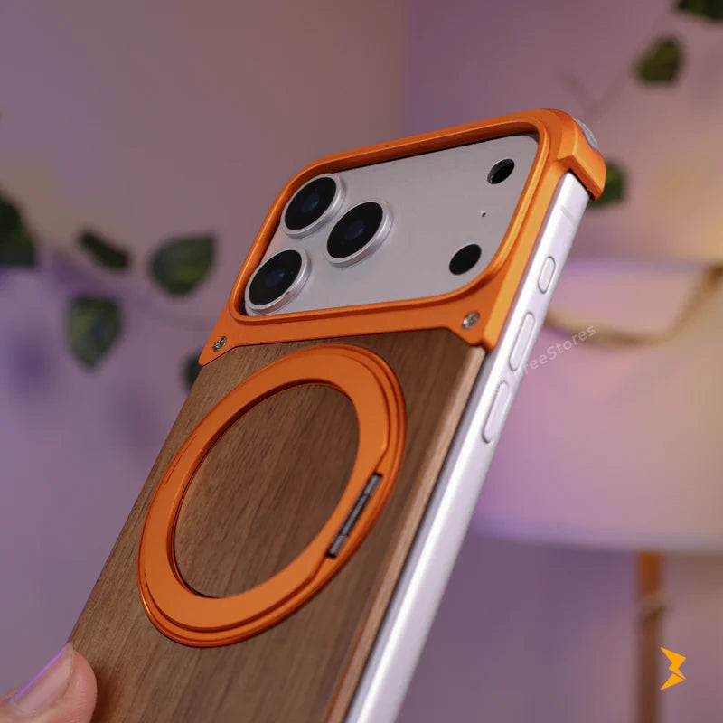 Metal Axis Magsafe Stand Case iPhone 17 Pro Max