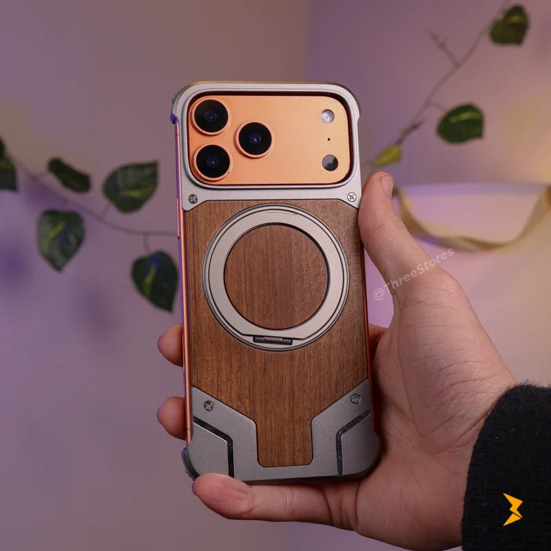 Metal Axis Magsafe Stand Case iPhone 17 Pro Max