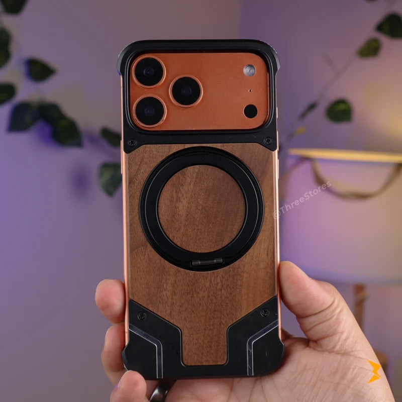 Metal Axis Magsafe Stand Case iPhone 17 Pro Max