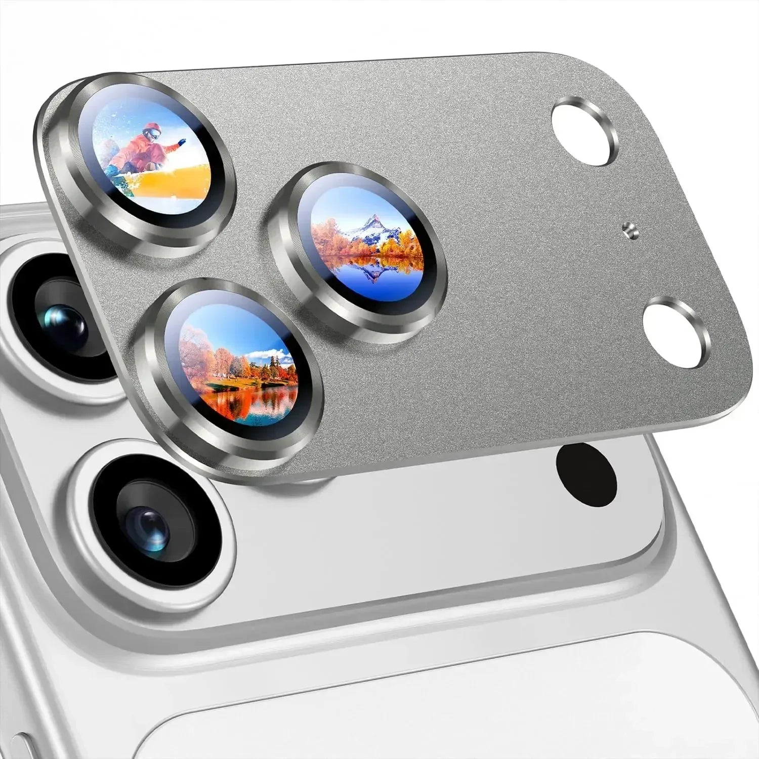 Metal Lens Camera Protector iPhone 17 Pro Max - Three