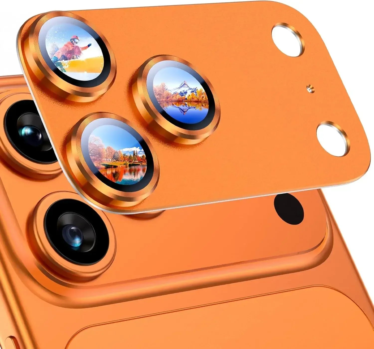 Metal Lens Camera Protector iPhone 17 Pro Max - Three