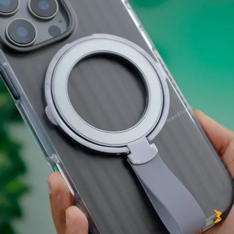 Metal Magnetic Ring Holder - Three