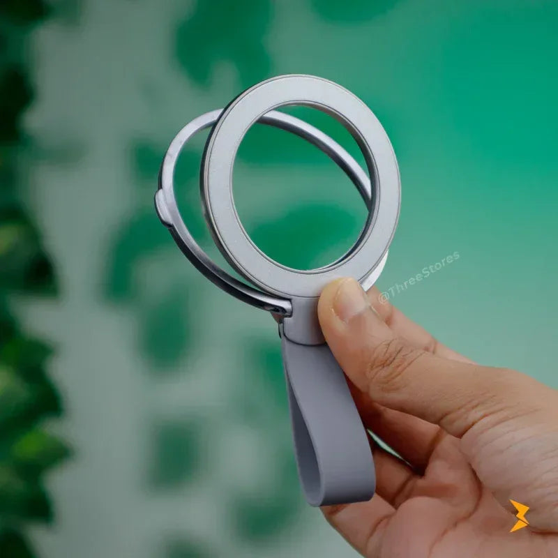 Metal Magnetic Ring Holder - Three