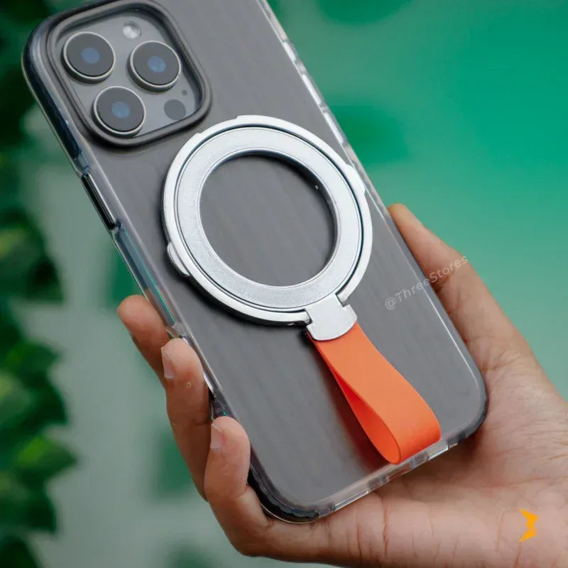 Metal Magnetic Ring Holder - Three