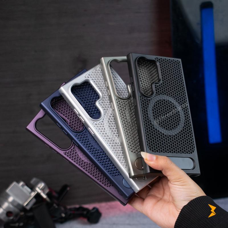 Metal Stand Holder Case Samsung S24 Ultra