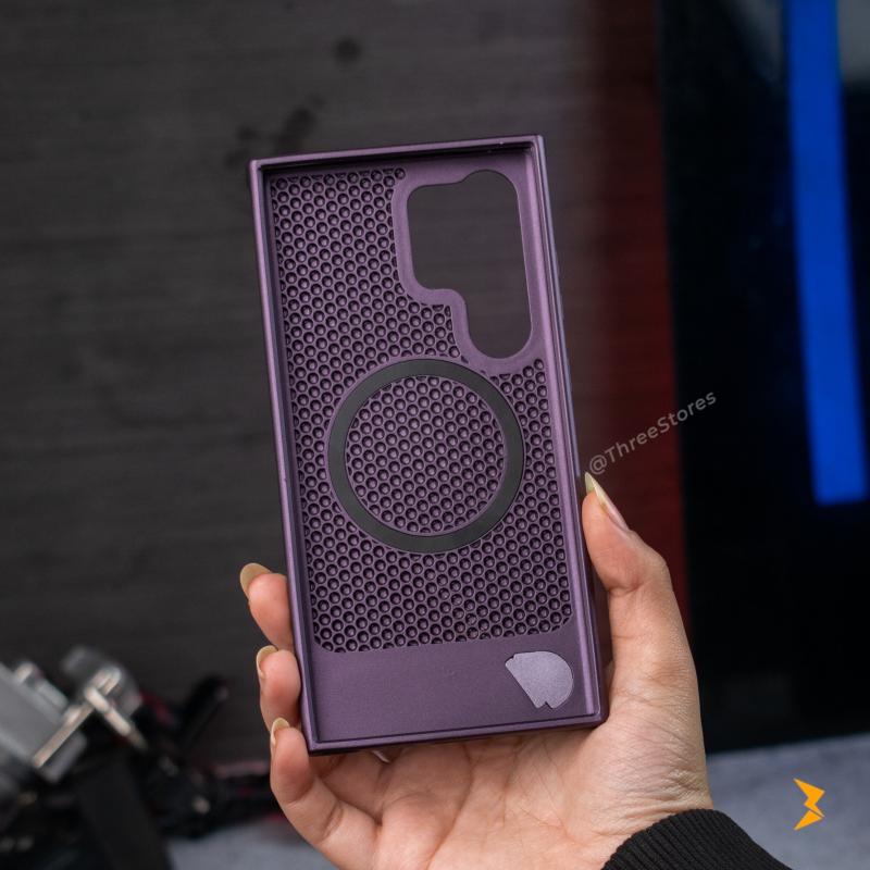 Metal Stand Holder Case Samsung S25 Ultra