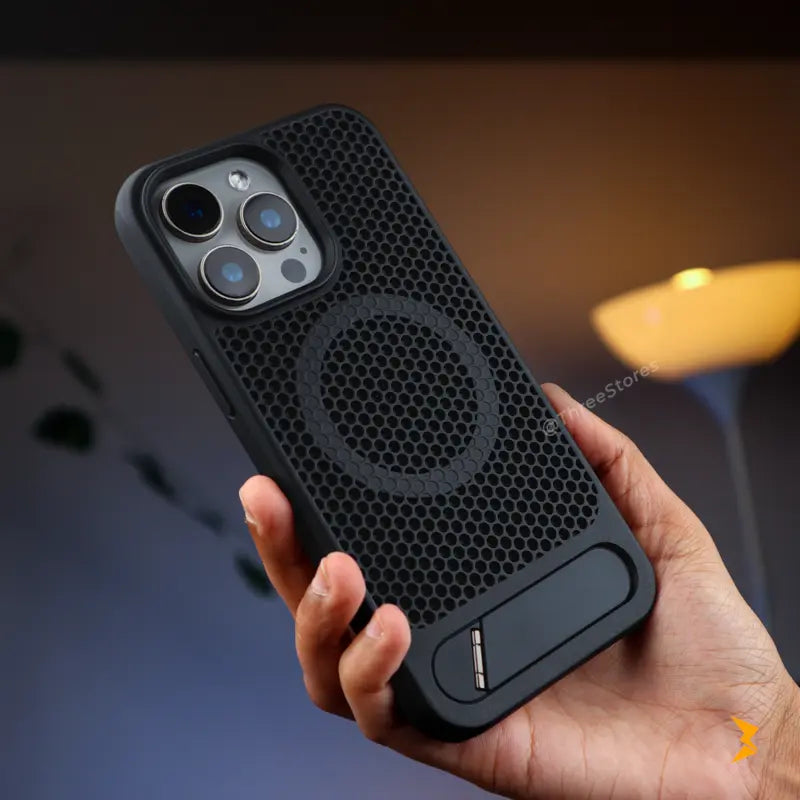 Metal Stand Holder Case iPhone 15 Pro Max