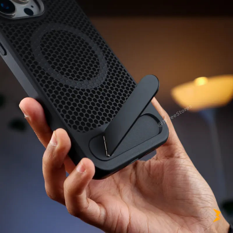 Metal Stand Holder Case iPhone 15 Pro Max