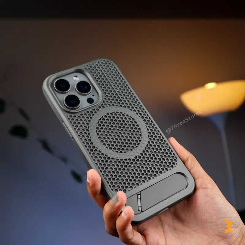 Metal Stand Holder Case iPhone 15 Pro Max