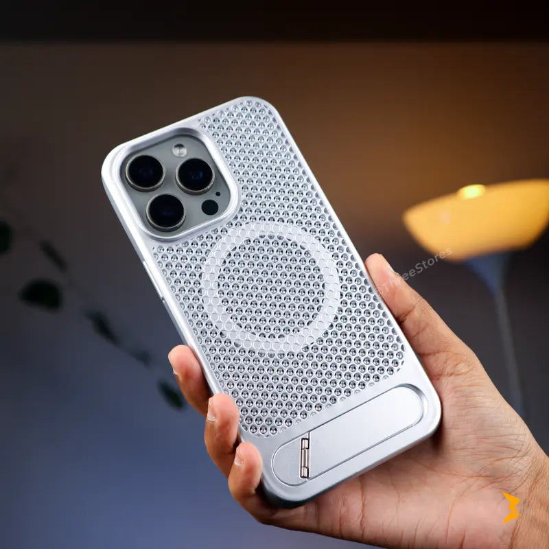 Metal Stand Holder Case iPhone 15 Pro Max