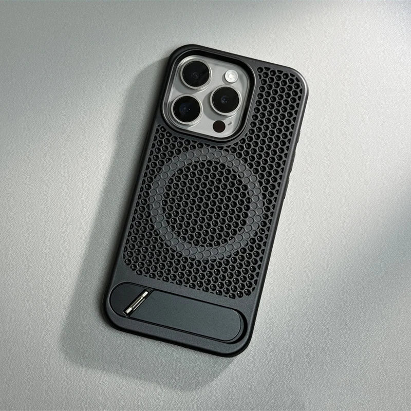 Metal Stand Holder Case iPhone 16 Pro Max
