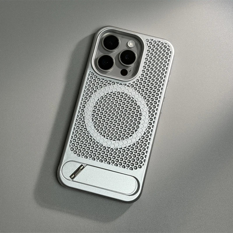 Metal Stand Holder Case iPhone 16 Pro Max