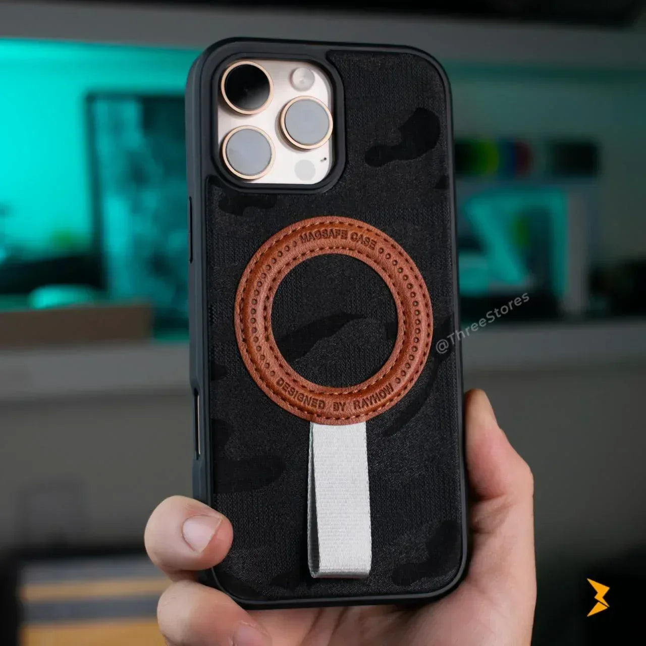 Mirage Magsafe Fabric Case iPhone 16 Pro Max - Three
