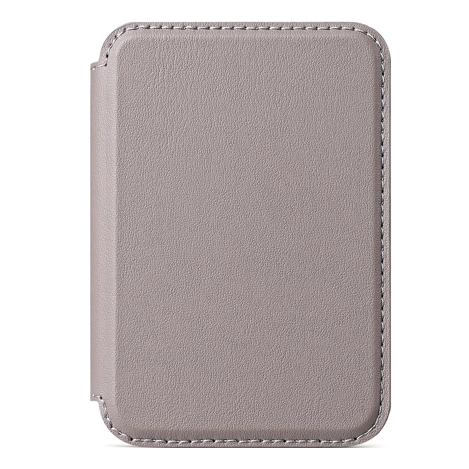 Mirror Fold Leather Magsafe Wallet Card Holder - Three