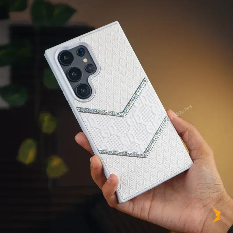 Miu Miu Strass Case Samsung S25 Ultra - Three