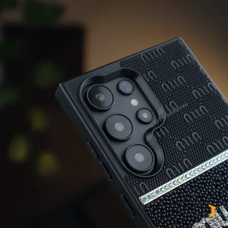 Miu Miu Strass Case Samsung S25 Ultra - Three