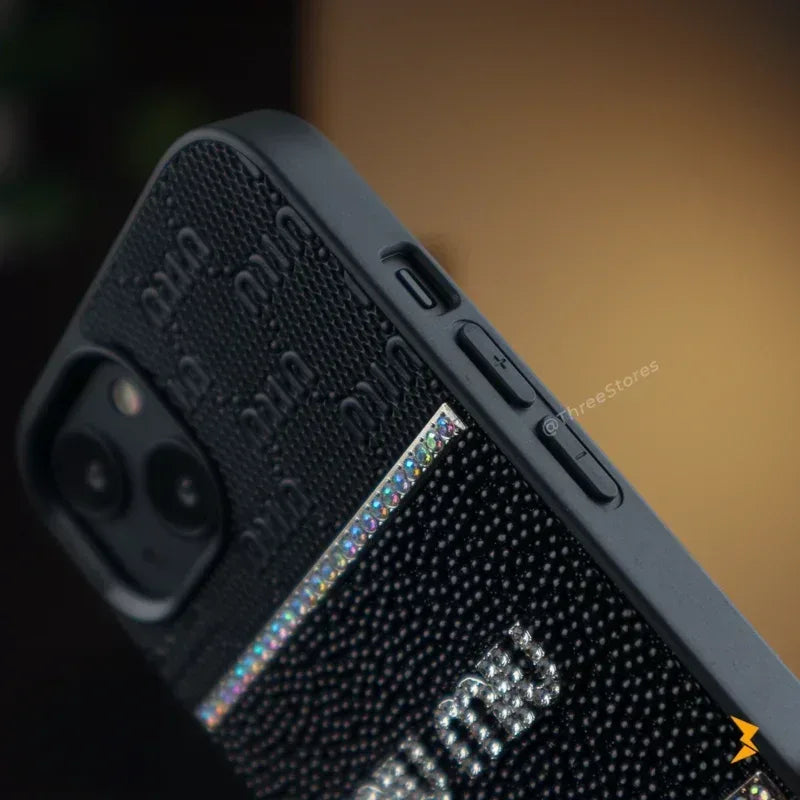 Miu Miu Strass Case iPhone 13/14/15 - Three