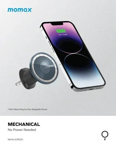 Momax MoVe Easy Magnetic Car Mount CM22L - Three