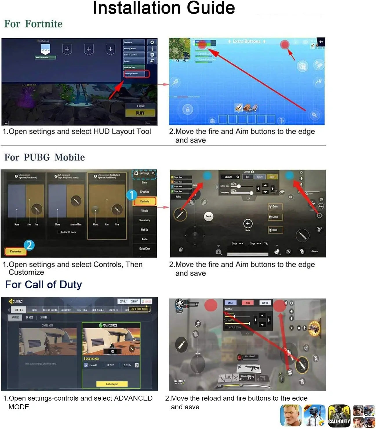 Mobile Game Controller K21